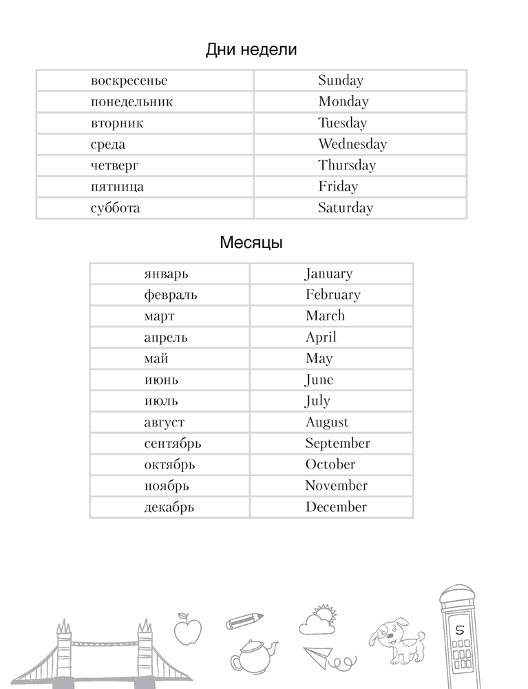 Тетрадь-словарик по английскому языку. 6 класс