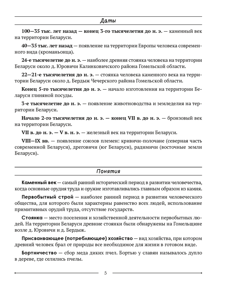 История Беларуси. 9 класс. Опорные конспекты для подготовки к обязательному экзамену